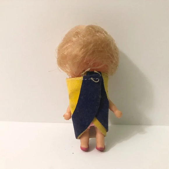 Vintage Liddle Kiddle Clone Doll 2.5 Inch Tall Hong Kong - Picture 3 of 12